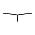 Male Power Stretch Net - męski pasek z siatki, model G-string, czarny