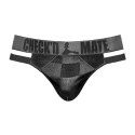 Male Power Stringi LXL Check'd Mate Szachownica z Wycięciami