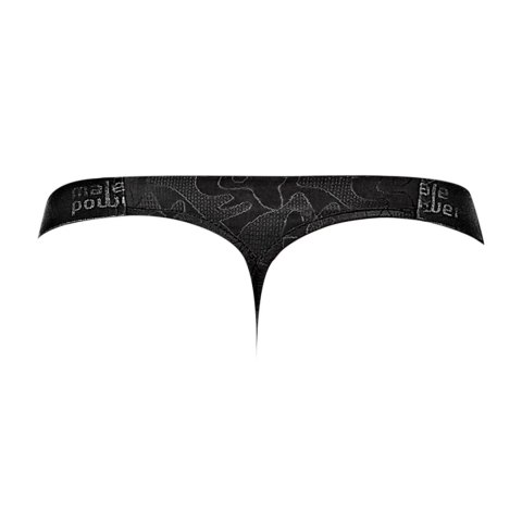 Male Power Stringi Micro V LXL anatomiczny kroj czarne Male Power Stringi Micro V LXL anatomiczny kroj czarne