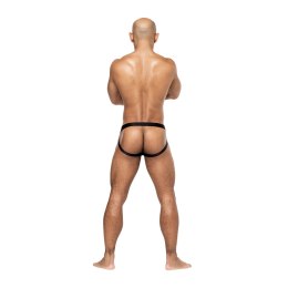 Male Power Uplift Jock Hocus Pocus - anatomiczny pas satynowy czarny