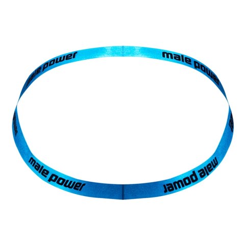 Male Power Uplift Jock L/XL satynowy pas, elastyczne opaski, czarny Male Power Uplift Jock L/XL satynowy pas, elastyczne opaski, czarny