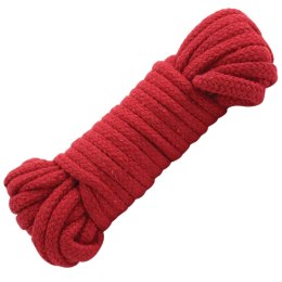 Doc Johnson Lina do Bondage 10m Bawełniana, Kolor Czarny