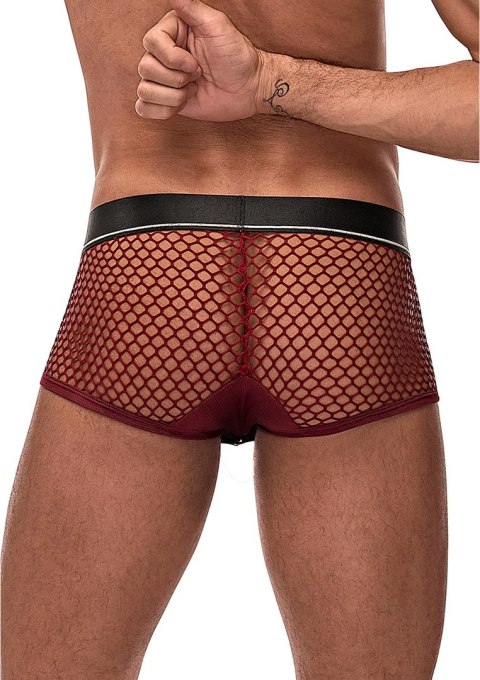 Male Power Cock Pit Net szorty z siateczki z odpinaną saszetką, czarne Male Power Cock Pit Net szorty z siateczki z odpinaną saszetką, czarne