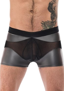 Male Power Iron Clad Szorty XL z siateczną kieszenią czarne