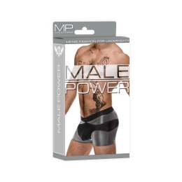 Male Power Iron Clad Szorty XL z siateczną kieszenią czarne