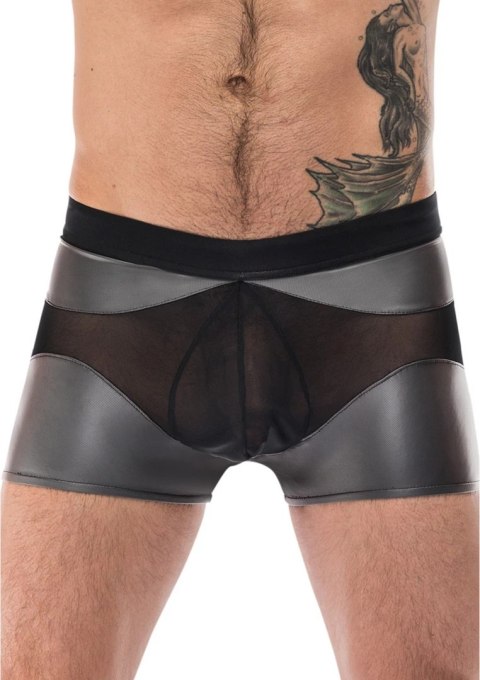 Male Power Iron Clad szorty męskie L czarne z siateczną kieszenią Male Power Iron Clad szorty męskie L czarne z siateczną kieszenią