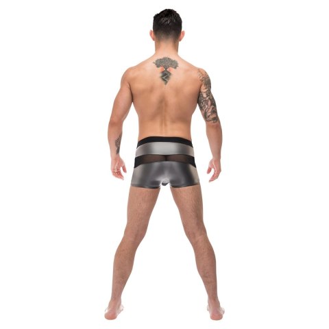 Male Power Iron Clad szorty męskie z siateczkową kieszenią czarne S Male Power Iron Clad szorty męskie z siateczkową kieszenią czarne S