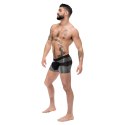 Male Power Iron Clad szorty męskie z siateczkową kieszenią czarne S