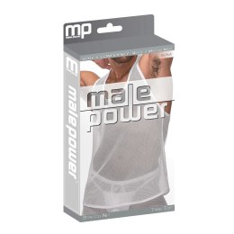 Male Power Stretch Net Top L/XL czarny siateczkowy tank
