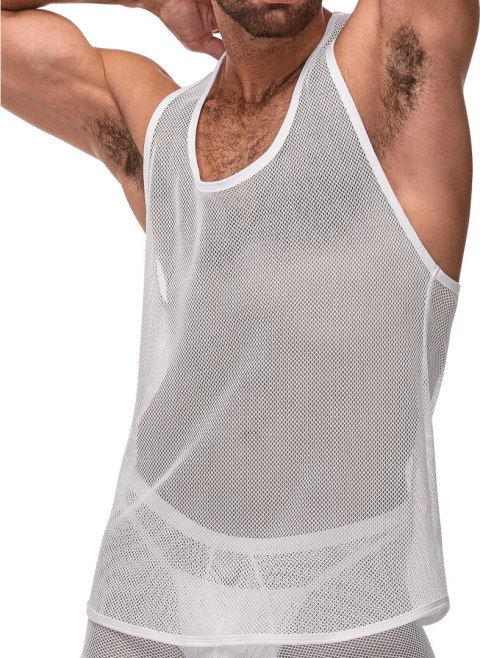 Male Power Stretch Net Top L/XL czarny siateczkowy tank Male Power Stretch Net Top L/XL czarny siateczkowy tank