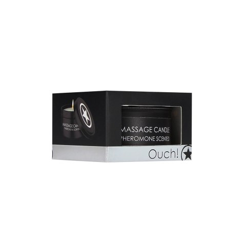 Ouch! Świeca do masażu z nutą feromonową 150g Ouch! Świeca do masażu z nutą feromonową 150g