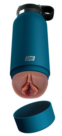 PDX Plus Private Flask - Dyskretna maszyna intymna w formie butelki, 23,8 cm