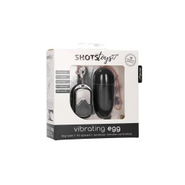 Shots Toys Wibrujące Jajeczko L - 10 Trybow, Pilot, Powłoka Soft Touch