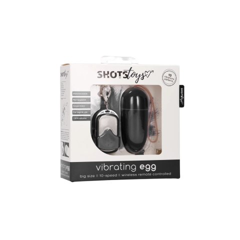Shots Toys Wibrujące Jajeczko L - 10 Trybow, Pilot, Powłoka Soft Touch Shots Toys Wibrujące Jajeczko L - 10 Trybow, Pilot, Powłoka Soft Touch