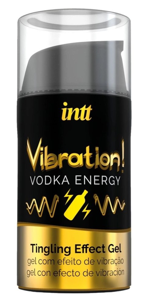 INTT Żel Vibration Vodka Energetyk 15ml efekt mrowienia INTT Żel Vibration Vodka Energetyk 15ml efekt mrowienia