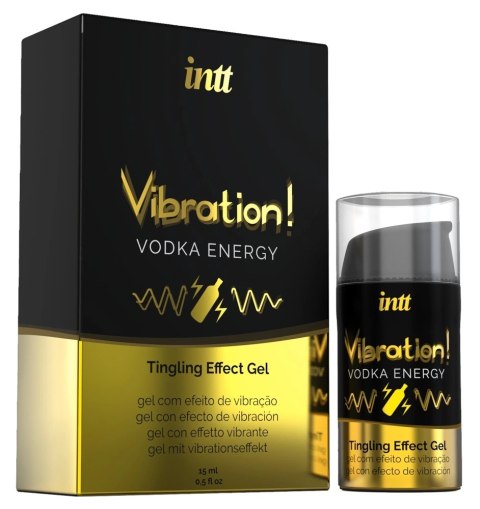 INTT Żel Vibration Vodka Energetyk 15ml efekt mrowienia INTT Żel Vibration Vodka Energetyk 15ml efekt mrowienia
