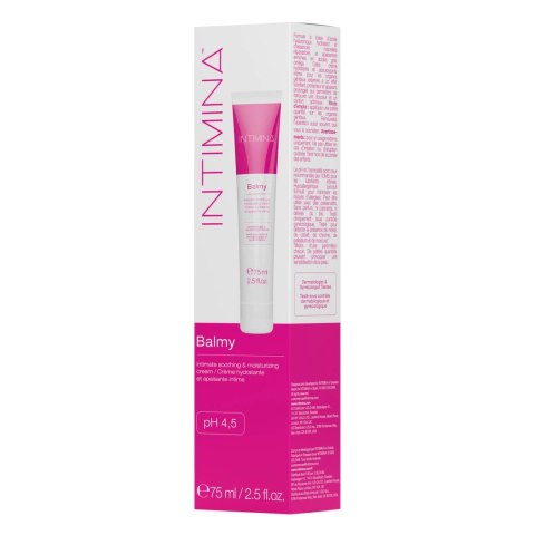 Intimina Balmy Krem Łagodząco-Nawilżający do Skory Wrażliwej 75 ml Intimina Balmy Krem Łagodząco-Nawilżający do Skory Wrażliwej 75 ml