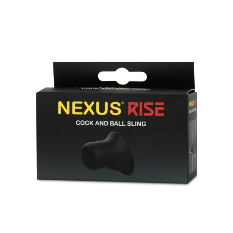 Nexus Rise silikonowy pierścień podwojny czarny - elastyczny uchwyt Nexus Rise silikonowy pierścień podwojny czarny - elastyczny uchwyt