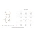 Obsessive Donarella majtki bez krocza czarne XL/2XL koronka