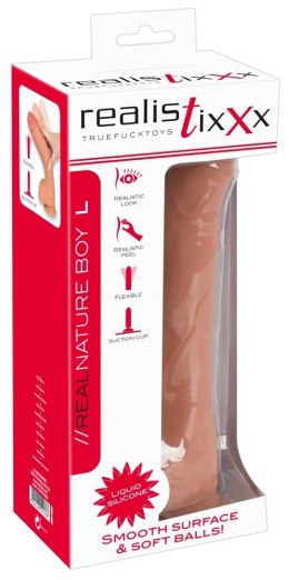 Realistixxx Model Classic silikonowy, z powierzchnią anatomiczną 24,7 cm