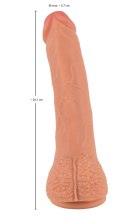 Realistixxx Model Classic silikonowy, z powierzchnią anatomiczną 24,7 cm