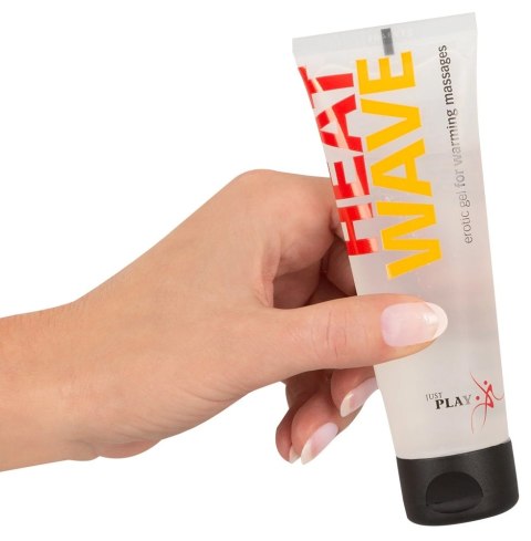 Just Play Heat Wave żel do masażu rozgrzewający, bezolejowy 80ml Just Play Heat Wave żel do masażu rozgrzewający, bezolejowy 80ml
