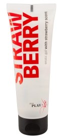 Just Play Żel intymny wodny truskawkowy 80ml vegan beztłuszczowy