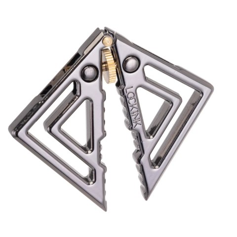 Lockink zaciski regulowane z zawieszką metal szary bezniklowy Lockink zaciski regulowane z zawieszką metal szary bezniklowy