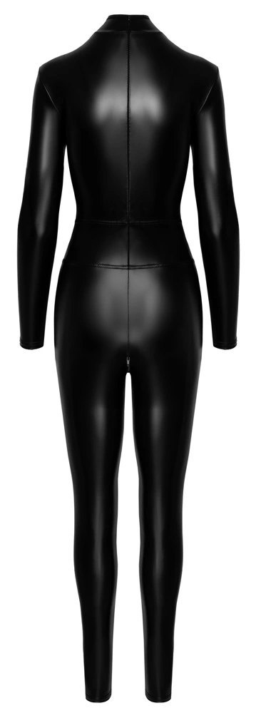 Noir Handmade L Kombinezon Czarny Zamek Stojka Pierścień Model L-Size Noir Handmade L Kombinezon Czarny Zamek Stojka Pierścień Model L-Size