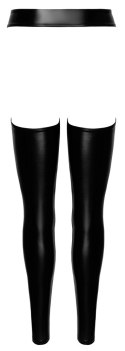 Noir Spodnie Czarne Powerwet XL Bez Szwu w Kroku, Dopasowane