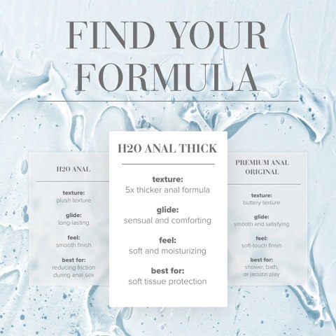 System JO H2O Anal Thick żel ochronny wodny 60ml, extra gęsty System JO H2O Anal Thick żel ochronny wodny 60ml, extra gęsty