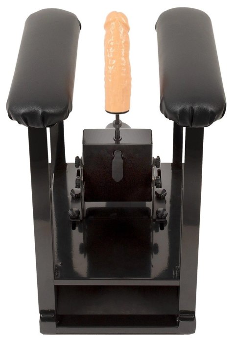 The Banger Sit-On-Me - zaawansowana maszyna intymna z nakładką TPE 18 cm The Banger Sit-On-Me - zaawansowana maszyna intymna z nakładką TPE 18 cm