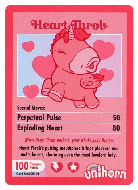 Unihorn Heart Throb - Stymulator Klitorisu w Kształcie Jednorożca Unihorn Heart Throb - Stymulator Klitorisu w Kształcie Jednorożca