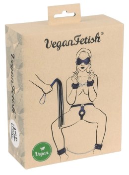 Vegan Fetish Zestaw 5-elementowy skorzany styl, poliuretan