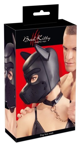 Bad Kitty Maska neoprenowa na twarz z odpinanym elementem czarna