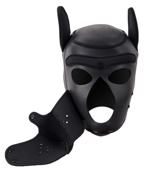 Bad Kitty Maska neoprenowa na twarz z odpinanym elementem czarna Bad Kitty Maska neoprenowa na twarz z odpinanym elementem czarna