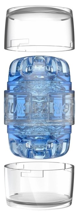Fleshlight Quickshot Turbo Blue Ice kompaktowa maszyna intymna TPE