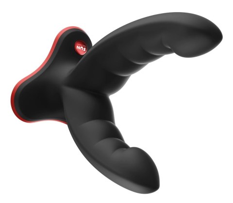 Fun Factory Ryde Black - Elastyczny model podwojny z przyssawką 12,3/10 cm Fun Factory Ryde Black - Elastyczny model podwojny z przyssawką 12,3/10 cm