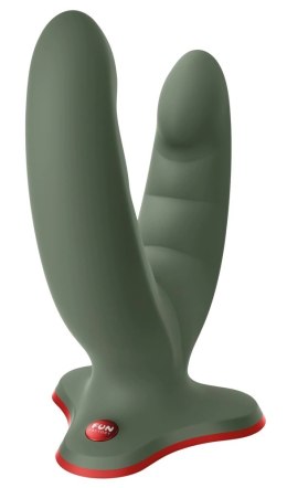 Fun Factory Ryde Wild Olive Zielony - Anatomiczny Model Podwojny z Silikonu