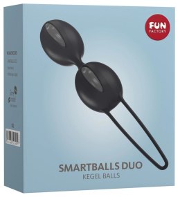 Fun Factory Smartballs Duo czarne kulki treningowe Kegla 10cm