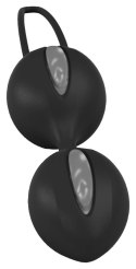 Fun Factory Smartballs Duo czarne kulki treningowe Kegla 10cm