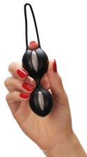 Fun Factory Smartballs Duo czarne kulki treningowe Kegla 10cm