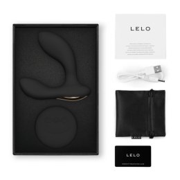 LELO Hugo 2 Remote czarny - zdalnie sterowany masażer z podwojnym silnikiem