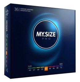 MY.SIZE PRO 57 mm 36 szt. prezerwatywy ultracienkie Vytex