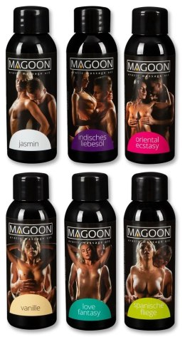 Magoon Zestaw Olejkow do Masażu 6x50ml Wanilia Jaśmin Orientalne Aromaty