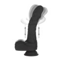 Naked Addiction Wibrator Czarny 23cm Silikonowy Pilot Obracany