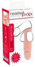 Realistixxx Model Ball Stretcher z Nakładką Intymną 14,8 cm TPE
