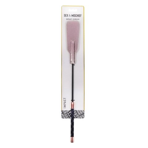 Sportsheets Sex & Mischief Paddle rożowo-złote, wegańska skora 47cm Sportsheets Sex & Mischief Paddle rożowo-złote, wegańska skora 47cm