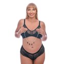 Sportsheets Sex & Mischief regulowane zaciski z napisem BRAT rożowe złoto