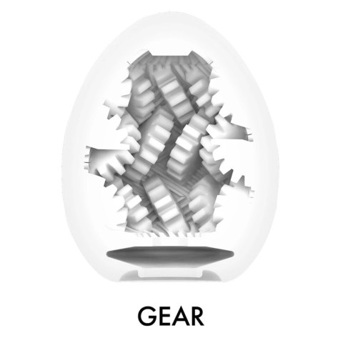 Tenga Egg Gear II - kompaktowa maszyna intymna o spiralnej teksturze Tenga Egg Gear II - kompaktowa maszyna intymna o spiralnej teksturze